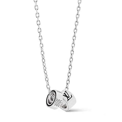 Damier Rings Pendant . in Men's Fashion Jewellery Necklaces and Pendants collections by Louis Vuitton (Product zoom)