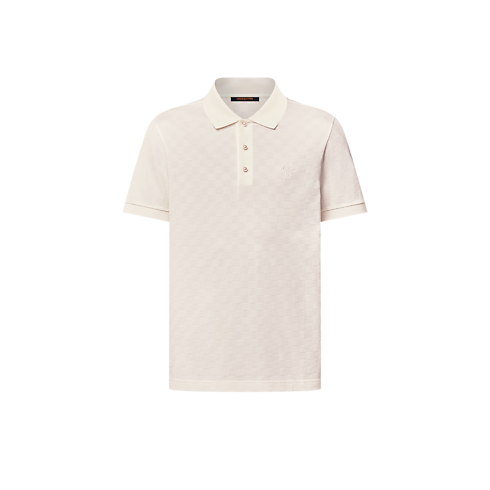Damier Signature Polo Shirt in Men's Ready-to-Wear T-shirts and Polos collections by Louis Vuitton (Product zoom)
