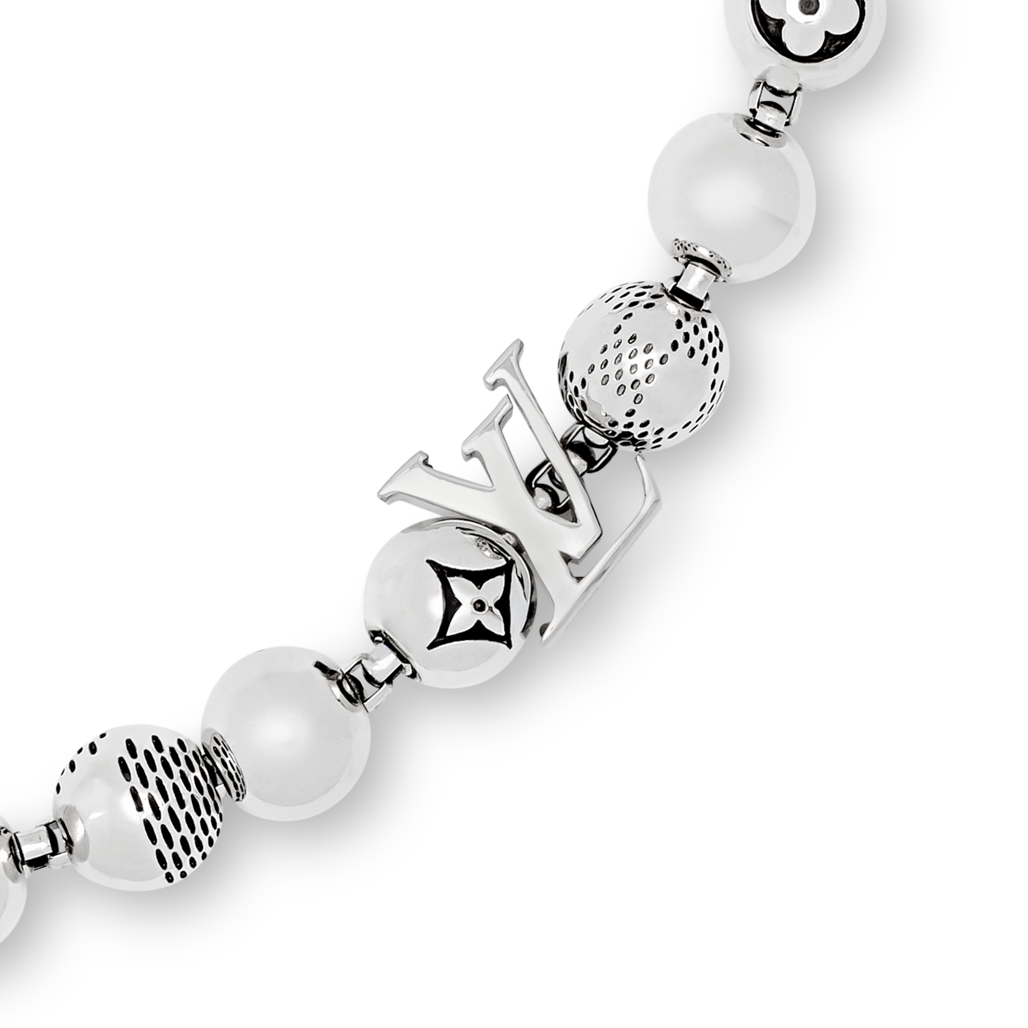 Damier Staples Ball Necklace
 . in Men