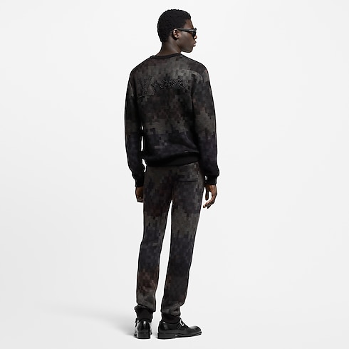 Damoflage Jacquard Pants in Men's Ready-to-Wear All Ready-to-Wear collections by Louis Vuitton (Product zoom)