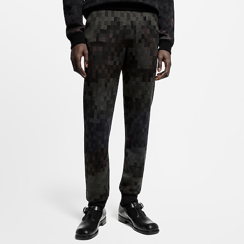 Damoflage Jacquard Pants in Men's Ready-to-Wear All Ready-to-Wear collections by Louis Vuitton (Product zoom)
