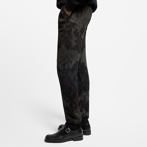 Damoflage Jacquard Pants in Men's Ready-to-Wear All Ready-to-Wear collections by Louis Vuitton (Product zoom)