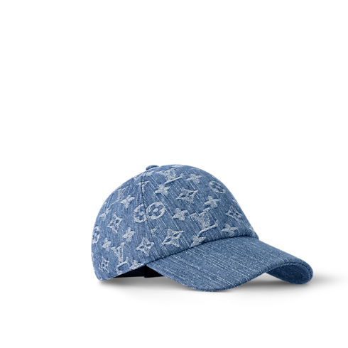 Denim Cap . in Women's Accessories Hats and Gloves collections by Louis Vuitton (Product zoom)