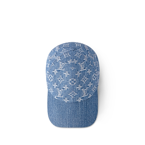 Denim Cap . in Women's Accessories Hats and Gloves collections by Louis Vuitton (Product zoom)