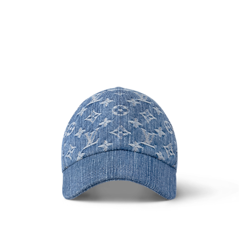Denim Cap . in Women's Accessories Hats and Gloves collections by Louis Vuitton (Product zoom)