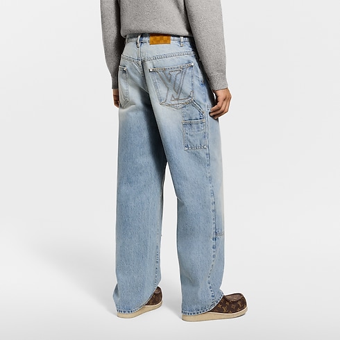 Denim Carpenter Pants in Men's Ready-to-Wear Denim collections by Louis Vuitton (Product zoom)