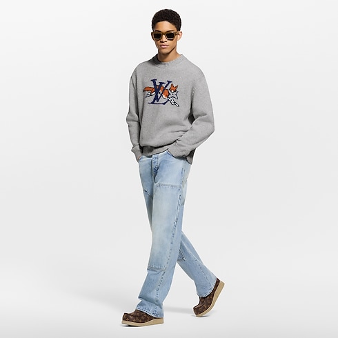 Denim Carpenter Pants in Men's Ready-to-Wear Denim collections by Louis Vuitton (Product zoom)