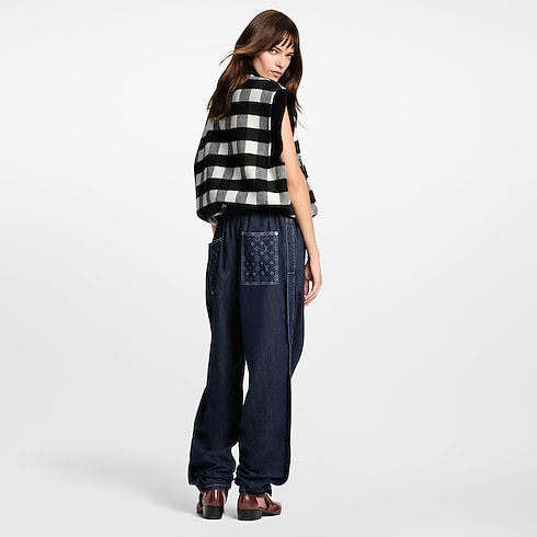 Denim Carrot Pants in Women's Ready-to-Wear Pants collections by Louis Vuitton (Product zoom)