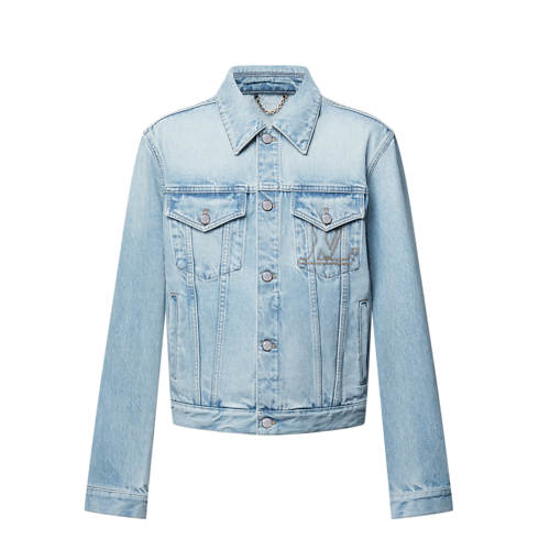 Denim Trucker Jacket in Men's Ready-to-Wear All Ready-to-Wear collections by Louis Vuitton (Product zoom)