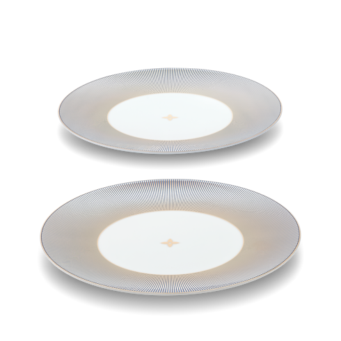 Dichroic Set Of 2 Dinner Plates in Trunks, Travel and Home's Home and Art of Dining Art of Dining collections by Louis Vuitton (Product zoom)