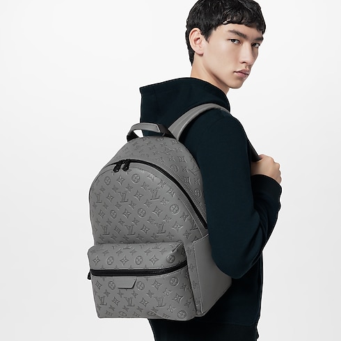 Discovery Backpack Monogram Shadow Leather in Bags and Small Leather Goods's Women Bags Newness collections by Louis Vuitton (Product zoom)