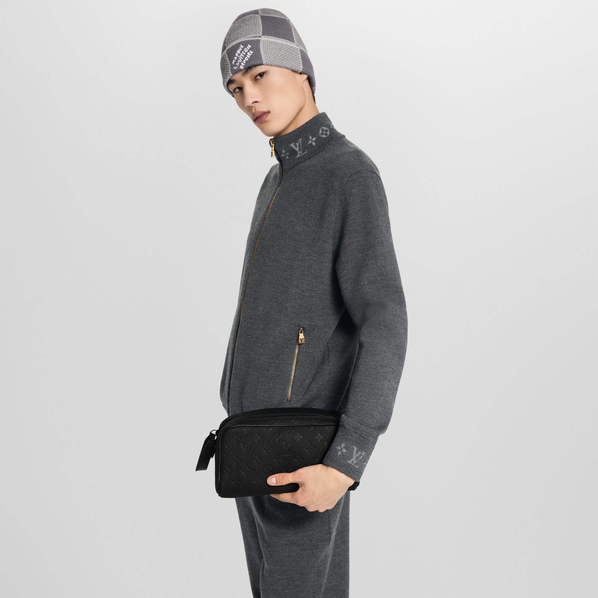 Dopp Kit Monogram Taurillon Leather LG - G90 in Men