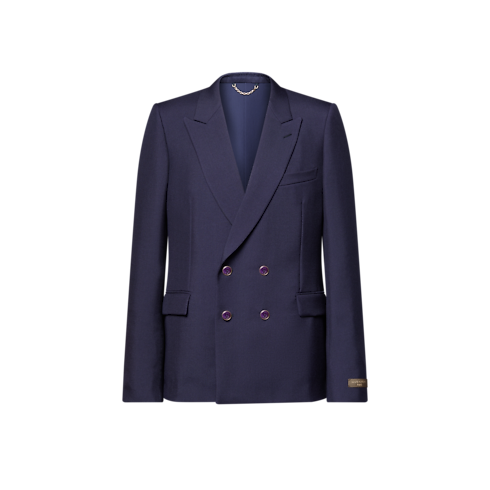 Double-Breasted Mohair Jacket in Men's Ready-to-Wear Blazers and Jackets collections by Louis Vuitton (Product zoom)