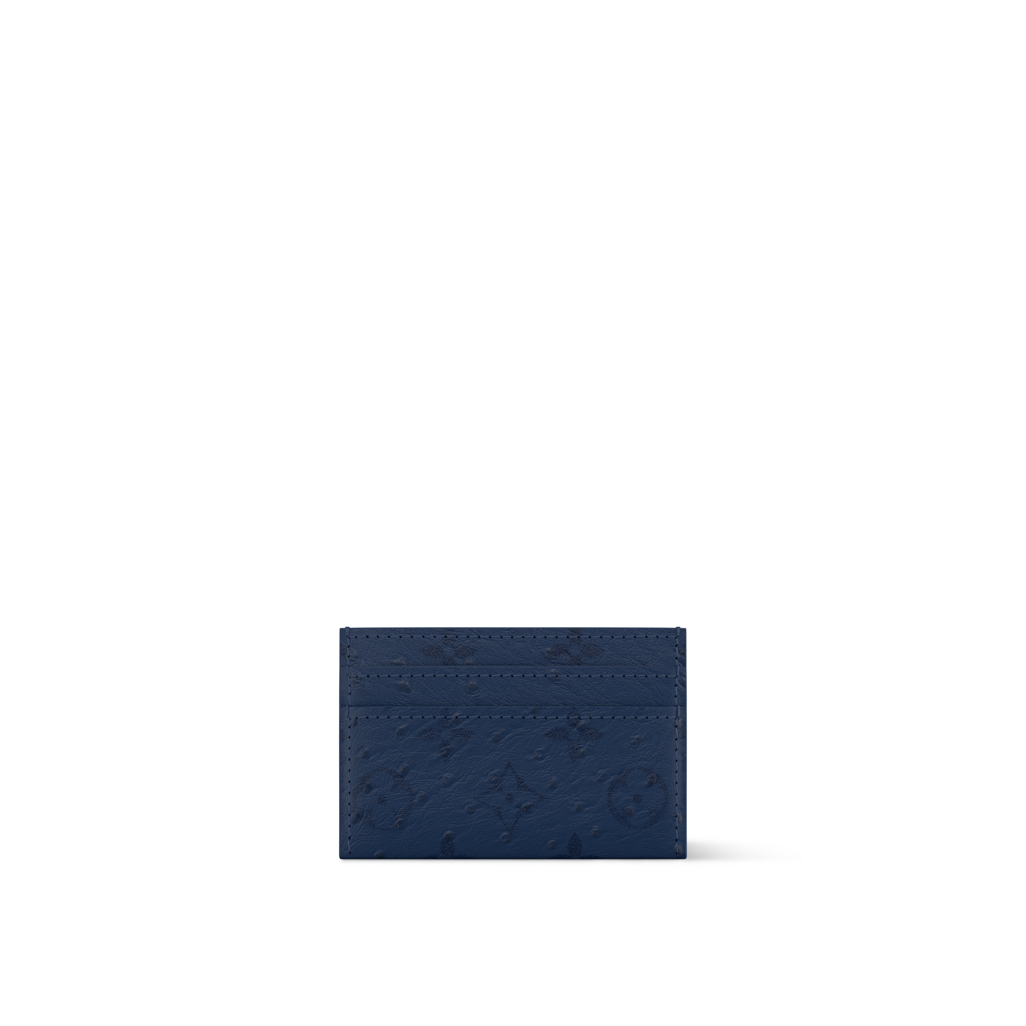 Double Card Holder Autruche in Men