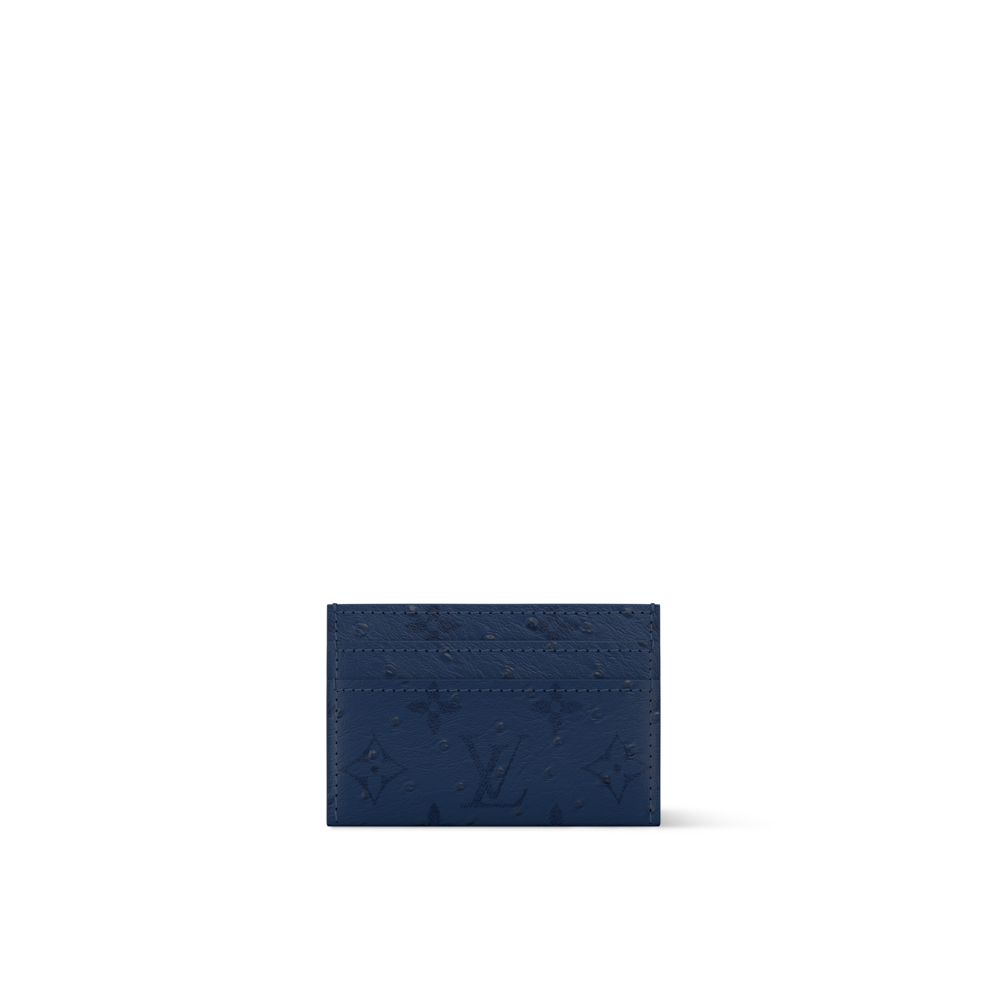 Double Card Holder Autruche in Men