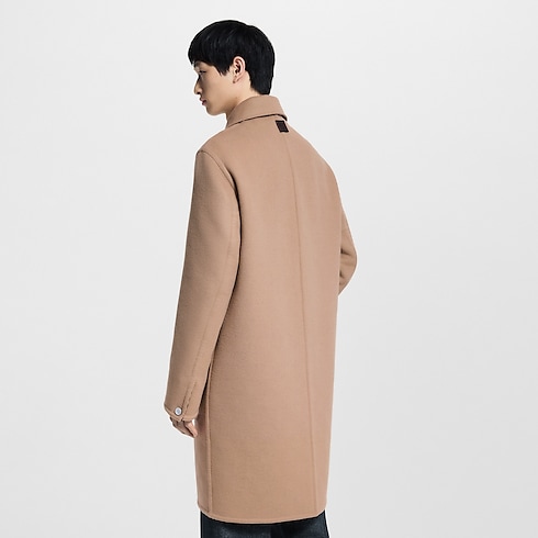 Double Face Car Coat With Signature Pocket in Men's Ready-to-Wear Outerwear and Coats collections by Louis Vuitton (Product zoom)