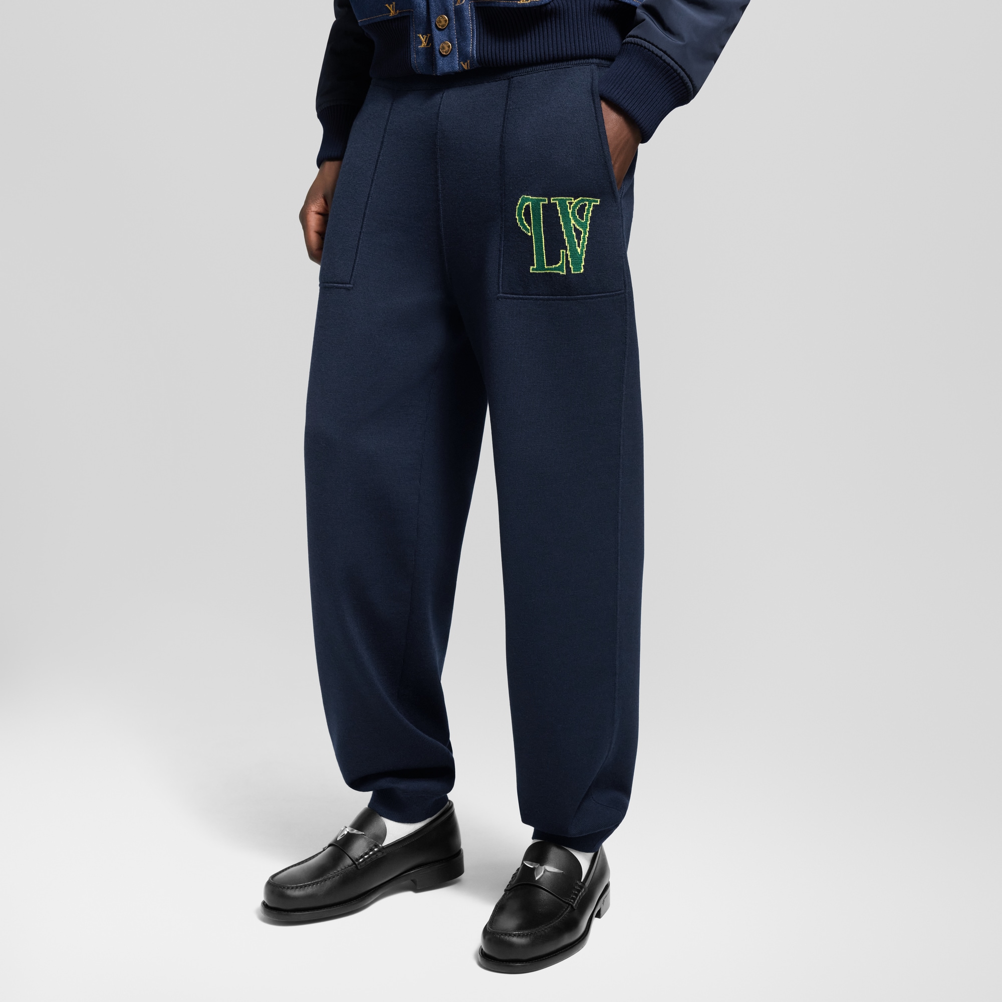 Double Face Jogging Pants  in Men