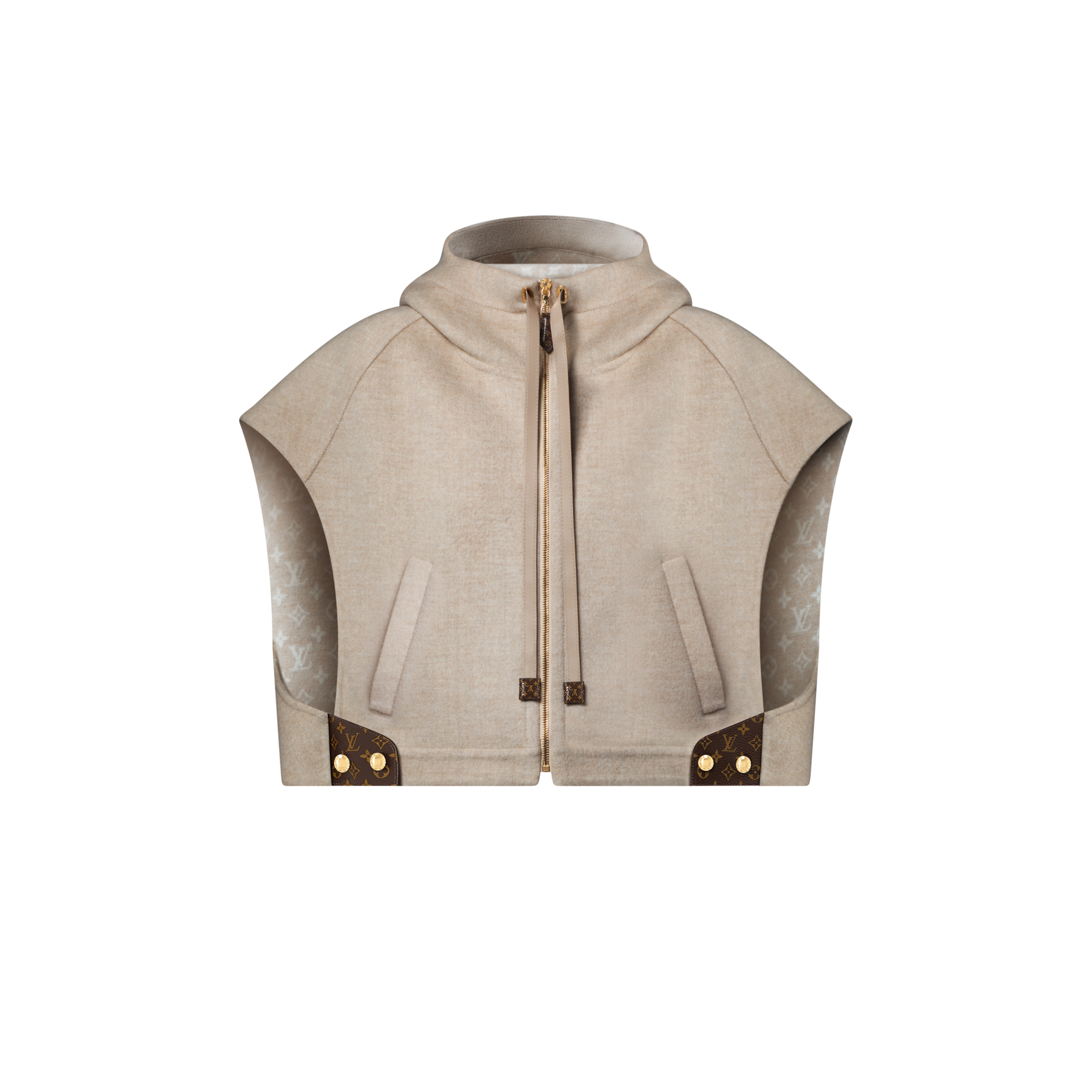 Double Face Open-Arm Jacket  in Women