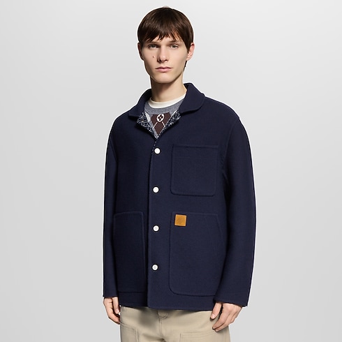 Double Face Workwear Blouson in Men's Ready-to-Wear Outerwear and Coats collections by Louis Vuitton (Product zoom)