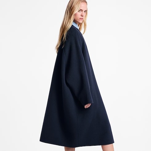Drape Front Long Coat in Women's Ready-to-Wear Coats and Jackets collections by Louis Vuitton (Product zoom)
