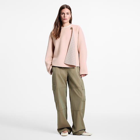 Drape Front Short Coat in Women's Ready-to-Wear Coats and Jackets collections by Louis Vuitton (Product zoom)