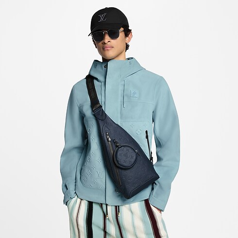 Duo Slingbag Monogram Shadow Leather in Bags and Small Leather Goods's Women Bags Newness collections by Louis Vuitton (Product zoom)