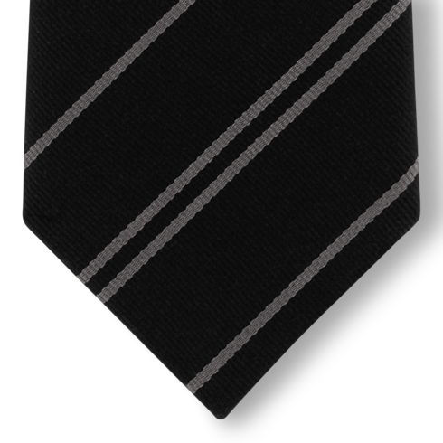 Ecu Stripes Tie . in Men's Accessories Ties and Pocket Squares collections by Louis Vuitton (Product zoom)