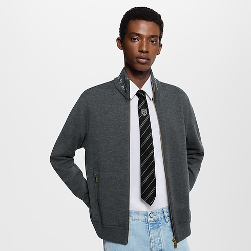 Ecu Stripes Tie . in Men's Accessories Ties and Pocket Squares collections by Louis Vuitton (Product zoom)