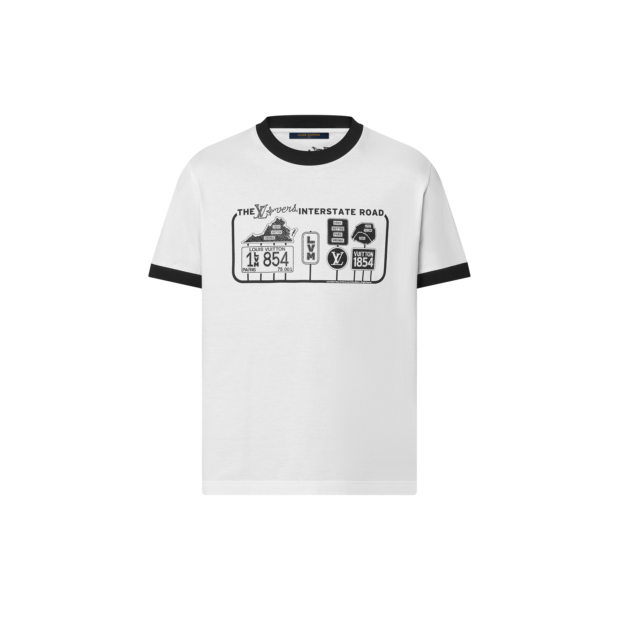 Embellished Cotton T-Shirt  in Men