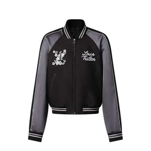 Embellished Mix Leather Blouson in Men's Ready-to-Wear Outerwear and Coats collections by Louis Vuitton (Product zoom)