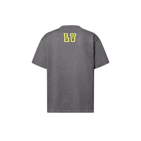 Embellished Short-Sleeved Cotton Crewneck in Men's Ready-to-Wear All Ready-to-Wear collections by Louis Vuitton (Product zoom)