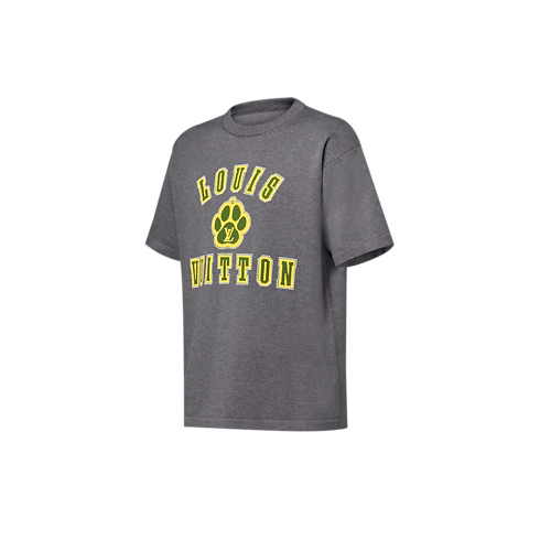 Embellished Short-Sleeved Cotton Crewneck in Men's Ready-to-Wear All Ready-to-Wear collections by Louis Vuitton (Product zoom)