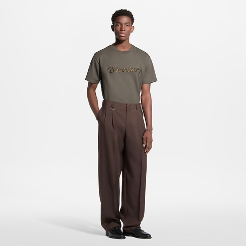 Embellished Signature T-Shirt in Men's Ready-to-Wear All Ready-to-Wear collections by Louis Vuitton (Product zoom)