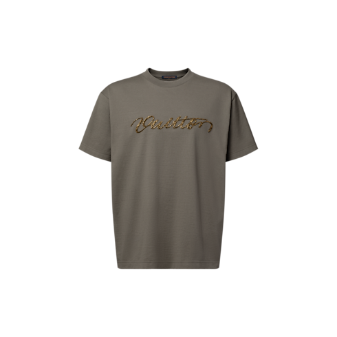 Embellished Signature T-Shirt in Men's Ready-to-Wear All Ready-to-Wear collections by Louis Vuitton (Product zoom)