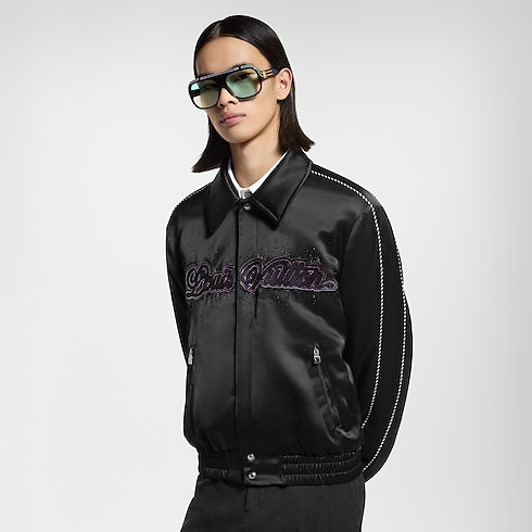 Embellished Souvenir Blouson in Men's Ready-to-Wear Outerwear and Coats collections by Louis Vuitton (Product zoom)