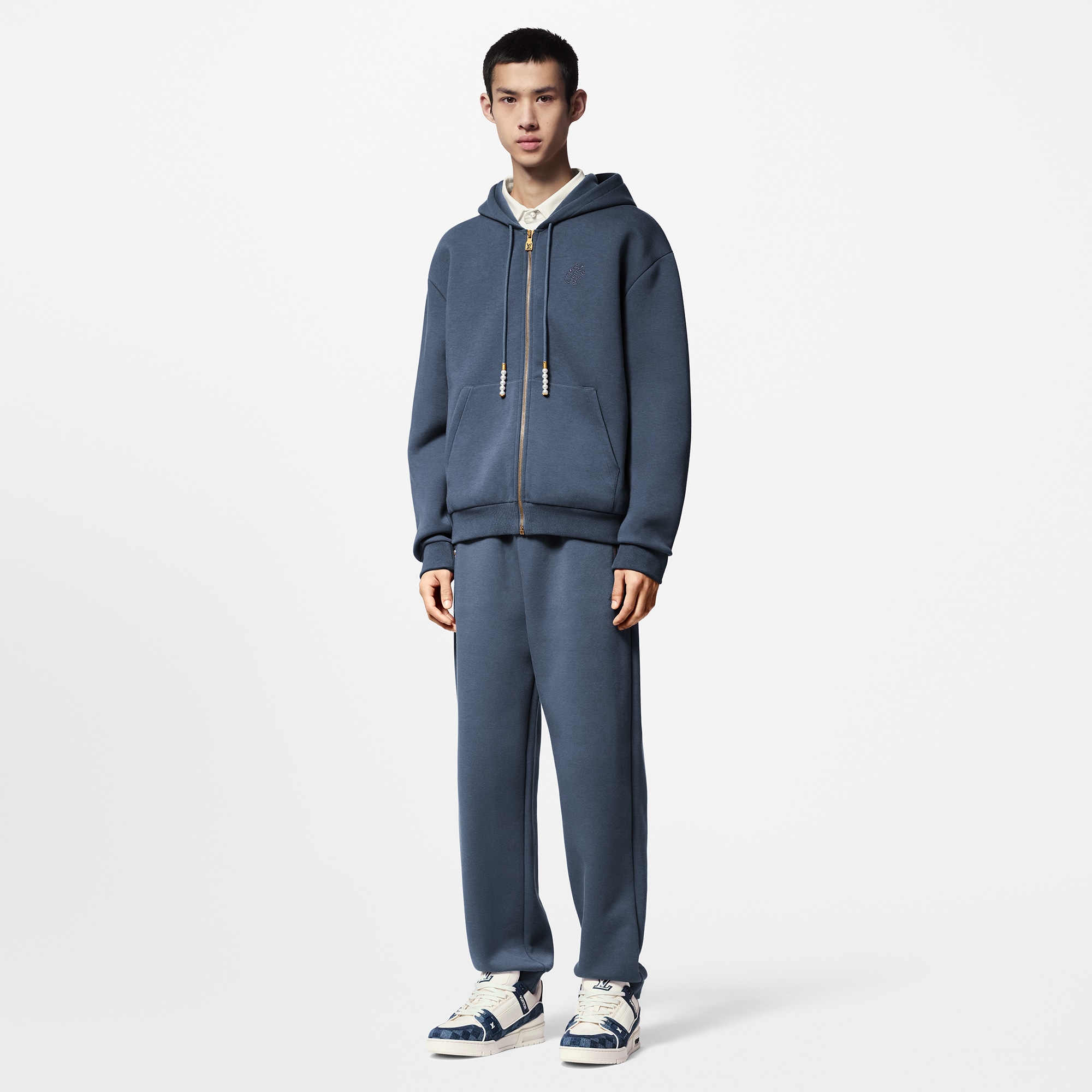 Embroidered Jersey Jogpants  in Men