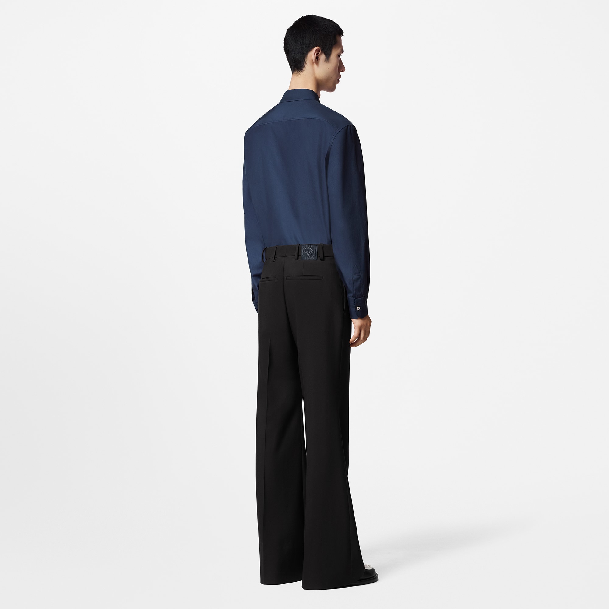 Embroidered Long-Sleeved Cotton Shirt

  in Men