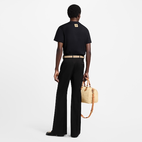 Embroidered Signature T-Shirt in Men's Ready-to-Wear T-shirts and Polos collections by Louis Vuitton (Product zoom)