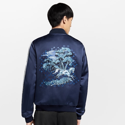 Embroidered Souvenir Jacket in Men's Ready-to-Wear Outerwear and Coats collections by Louis Vuitton (Product zoom)