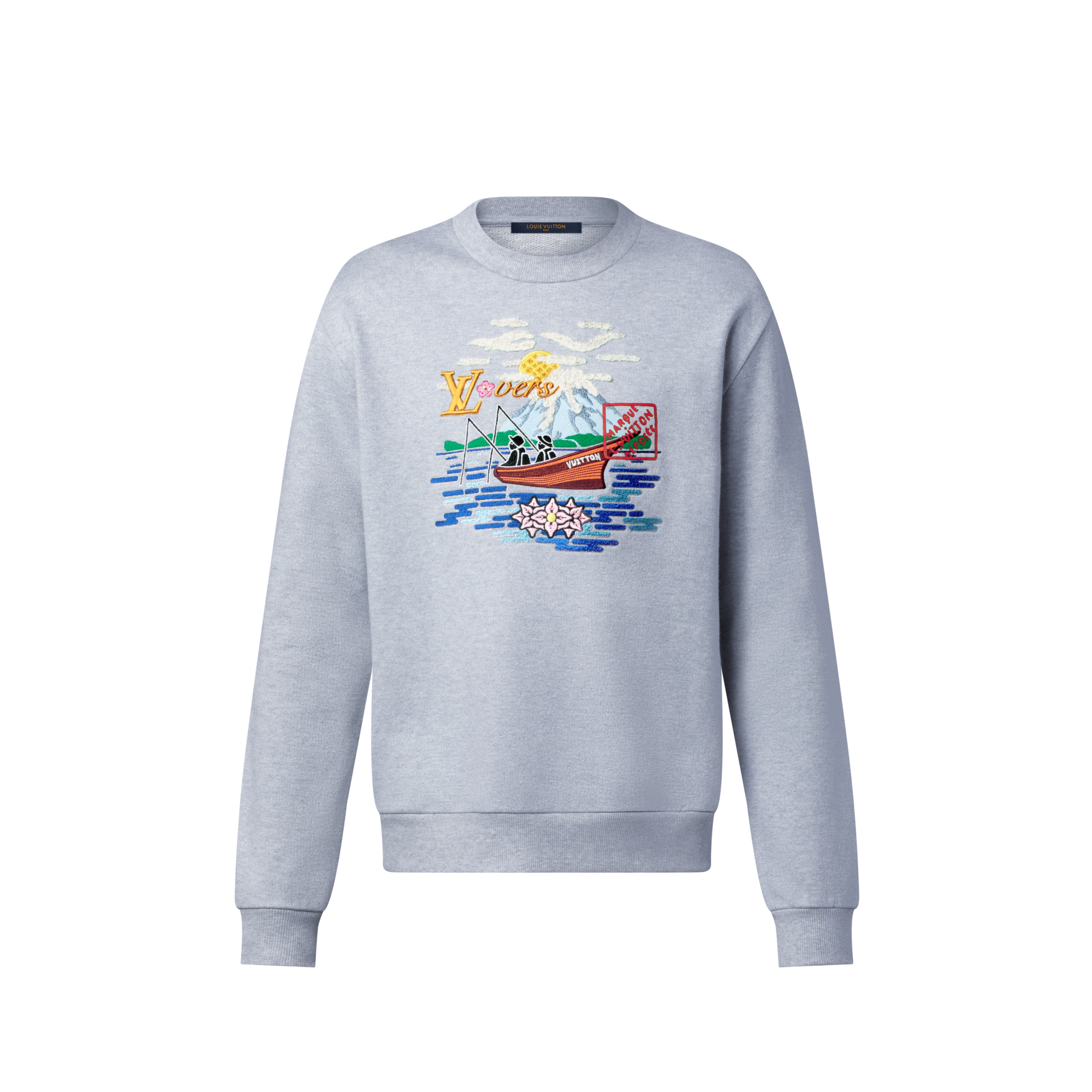 Embroidered Sweatshirt  in Men