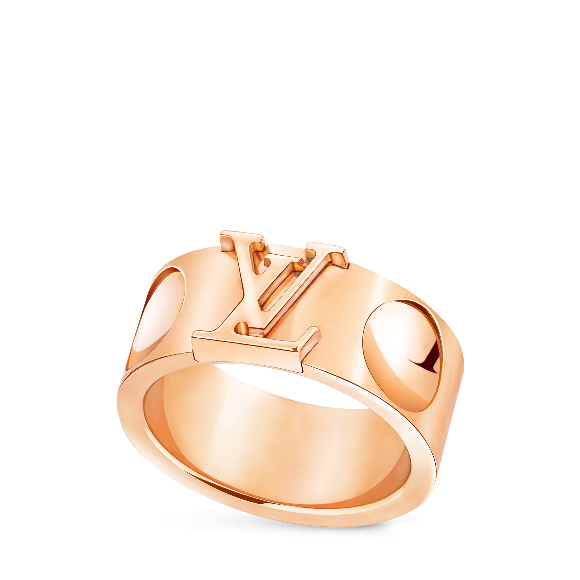 Empreinte Large Ring, Pink Gold  in Jewellery