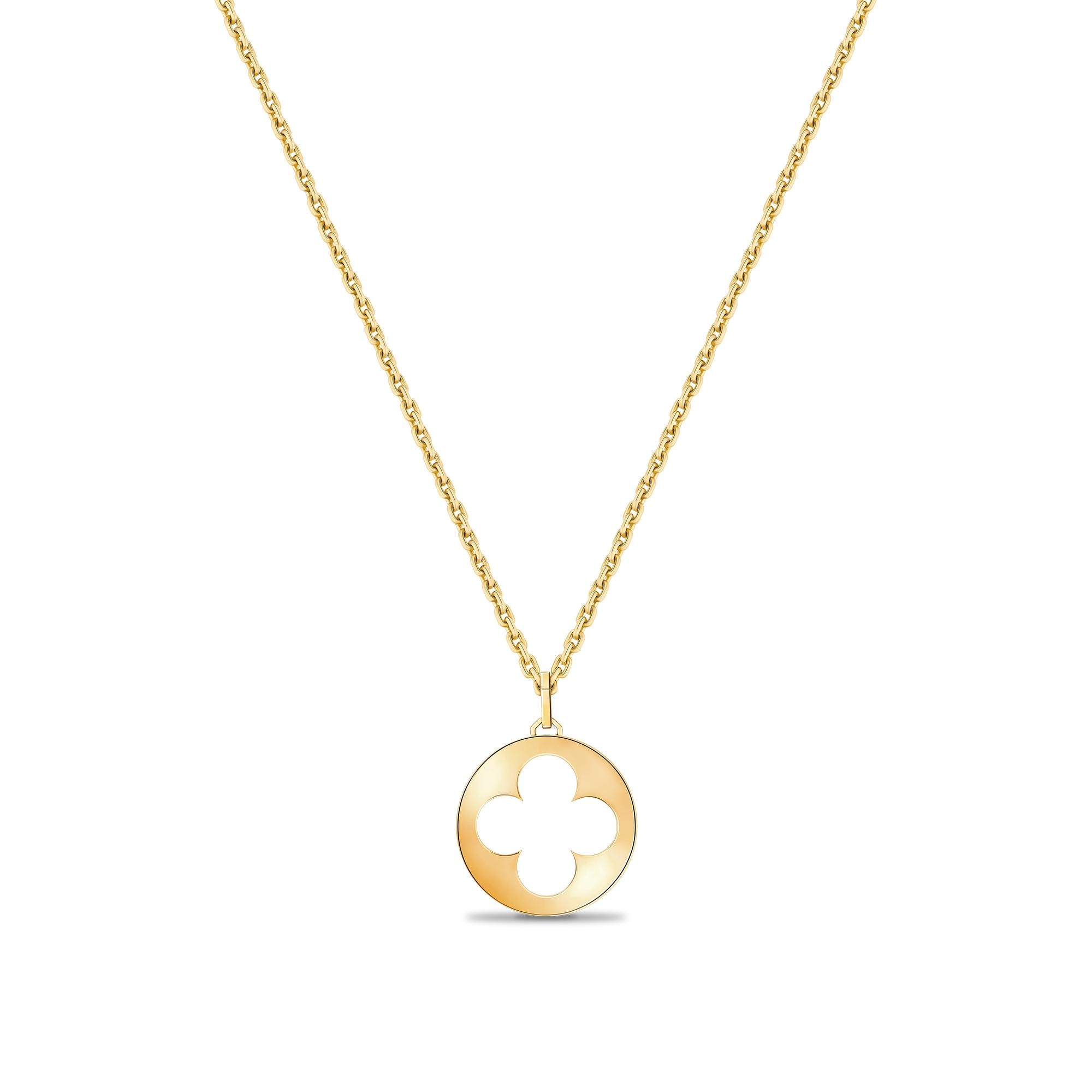 Empreinte Medallion, Yellow Gold  in Jewellery