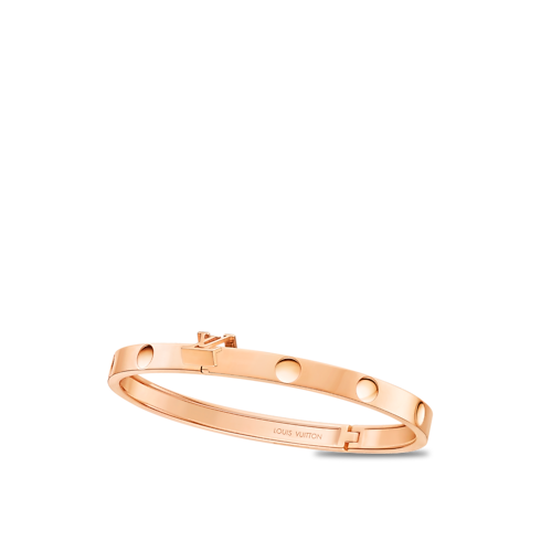 Empreinte Medium Bangle, Pink Gold in Les Extraordinaires's Jewelry Bracelets collections by Louis Vuitton (Product zoom)