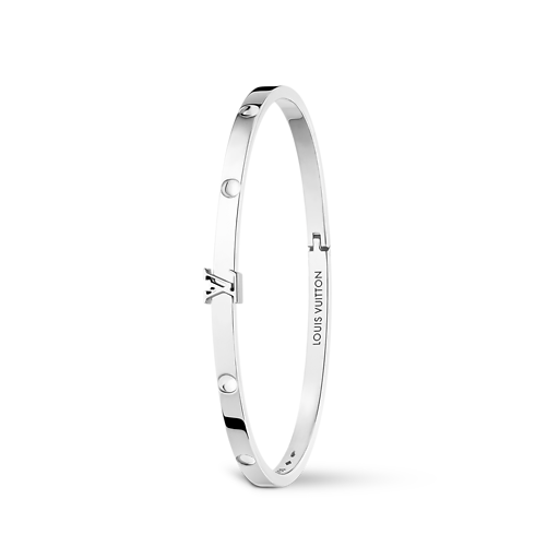 Empreinte Small Bangle, White Gold in Jewellery's Categories Bracelets collections by Louis Vuitton (Product zoom)