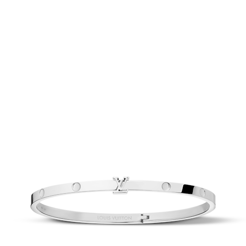 Empreinte Small Bangle, White Gold in Jewellery's Categories Bracelets collections by Louis Vuitton (Product zoom)