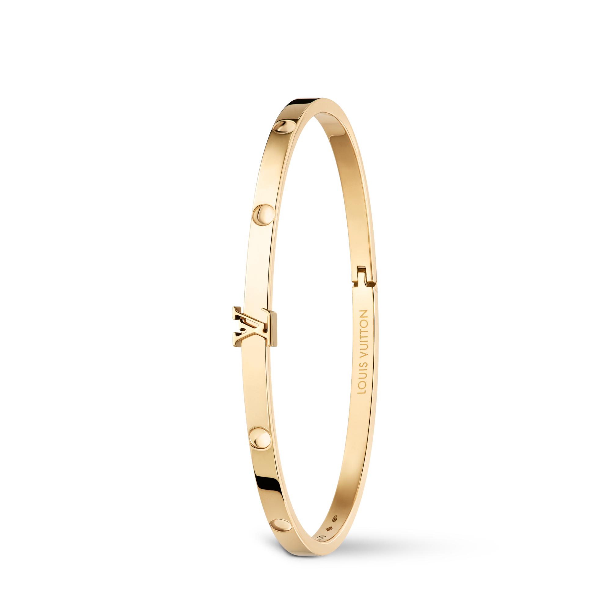 Empreinte Small Bangle, Yellow Gold  in Jewellery