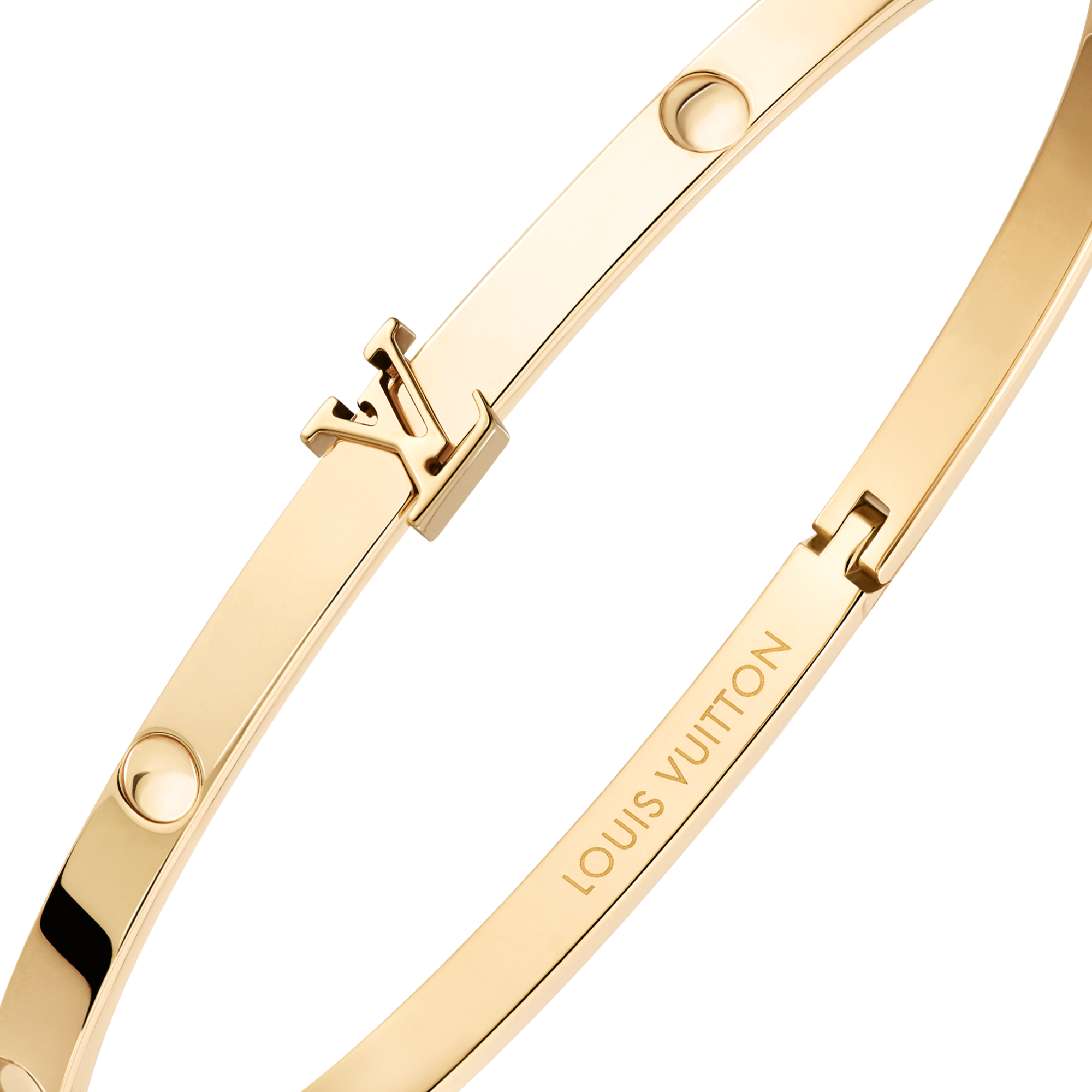 Empreinte Small Bangle, Yellow Gold  in Jewellery
