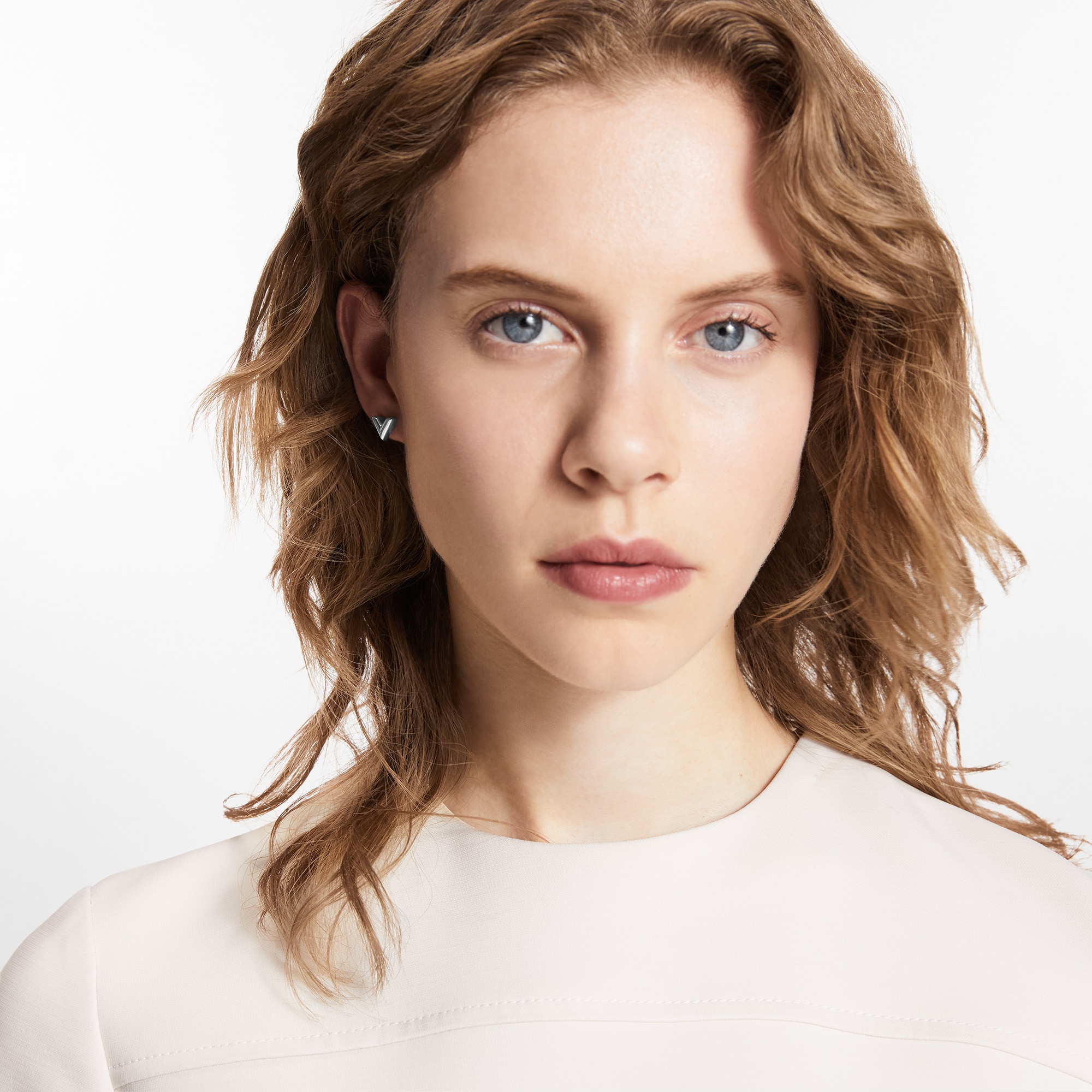 Essential V Stud Earrings . in Women