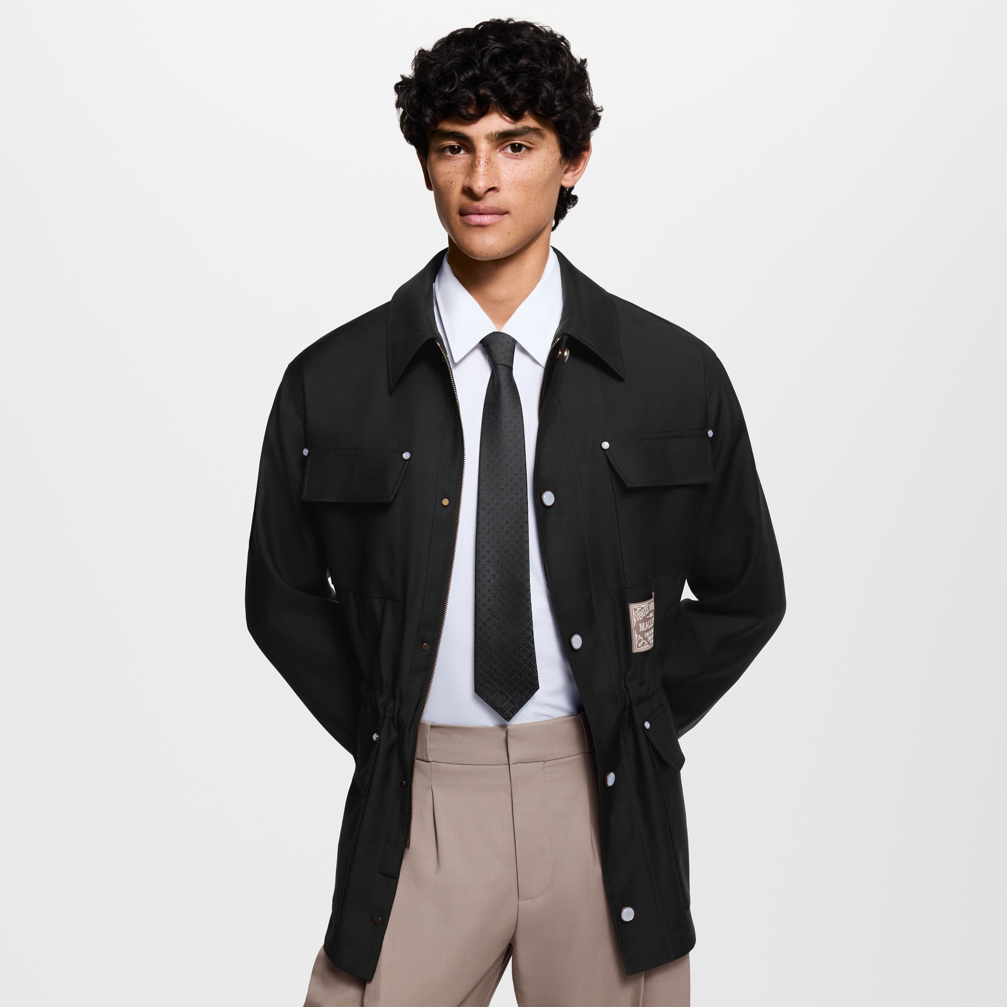 Fading Monogram Tie . in Men