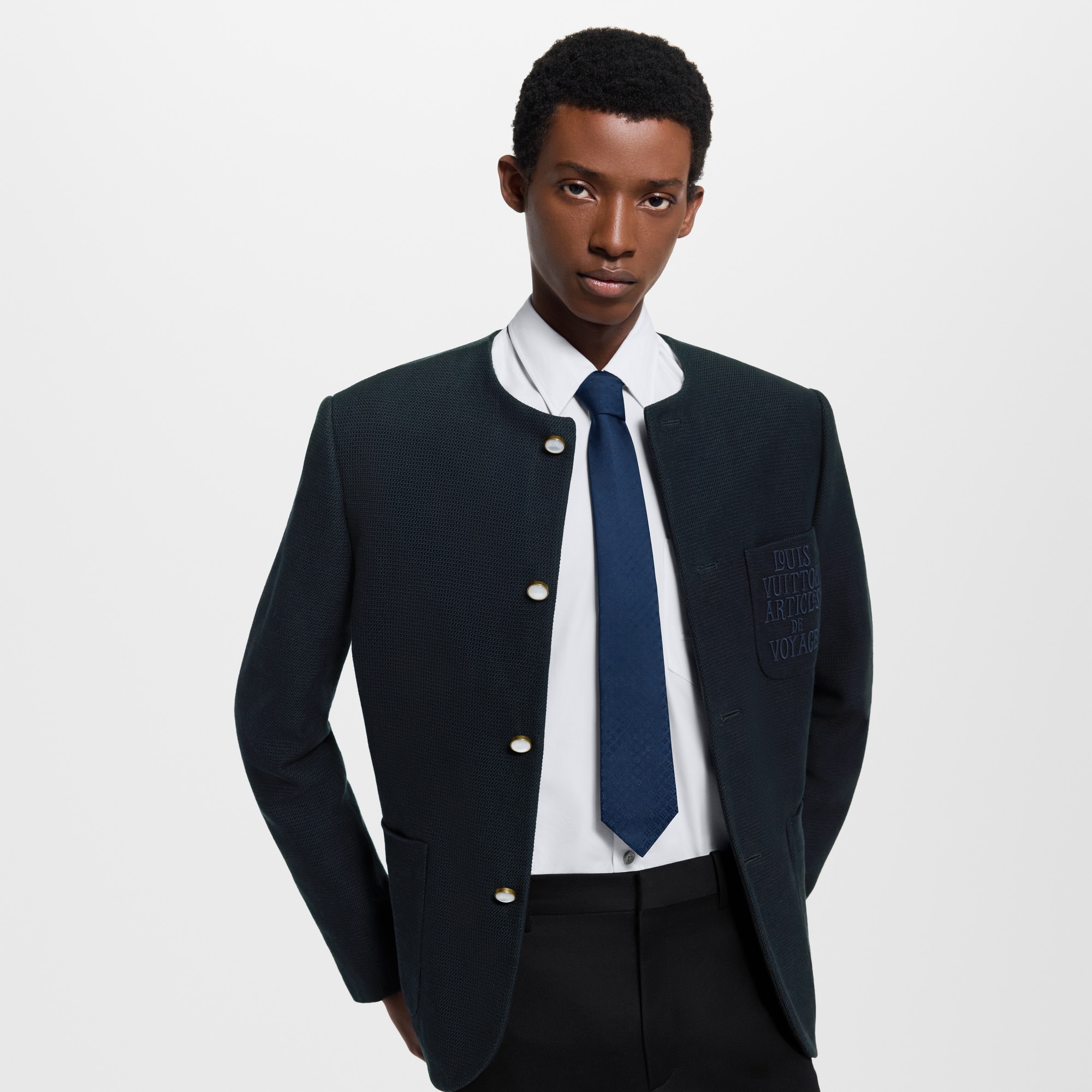 Fading Monogram Tie . in Men